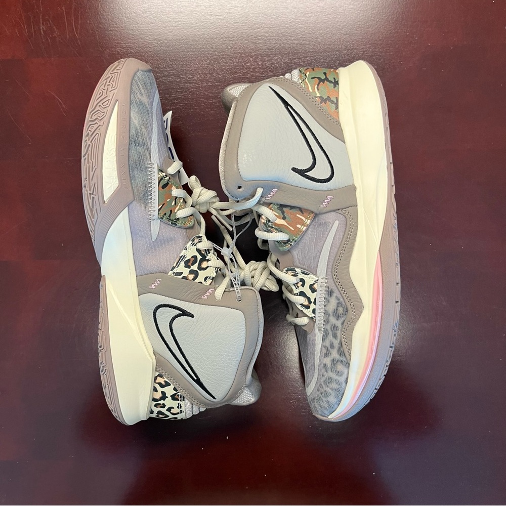 Nike Kyrie 8 Infinity Size 11.5 Multi Color Leopard Camo CZ0204 006**